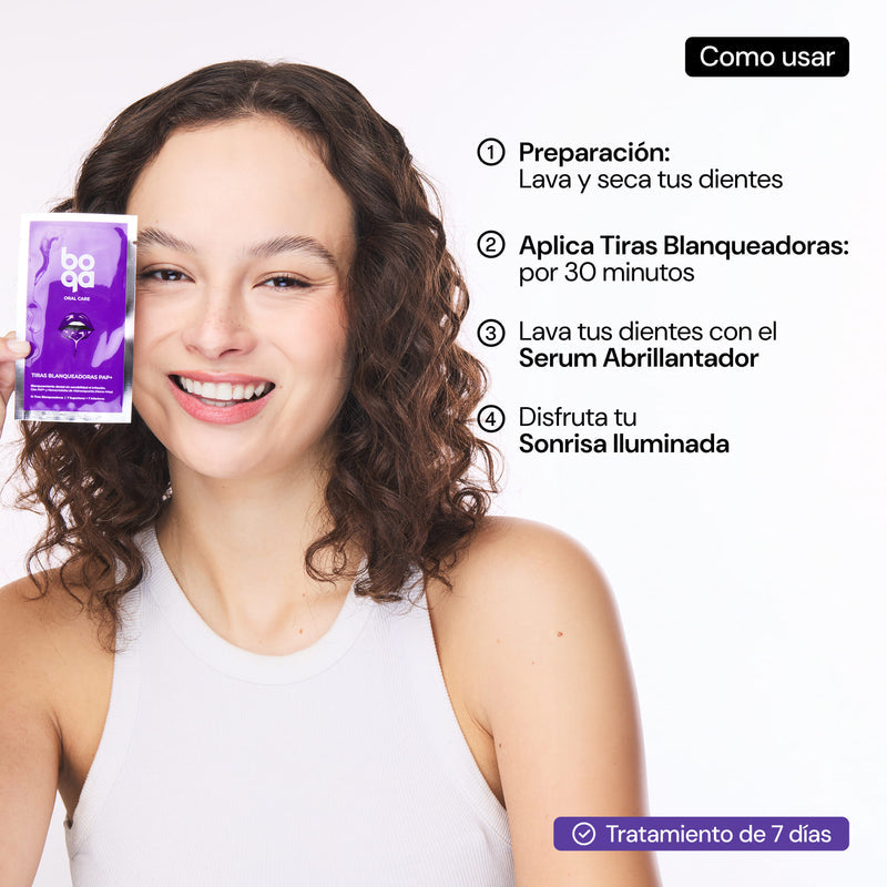 Tiras PAP+ Blanqueadoras (60x)