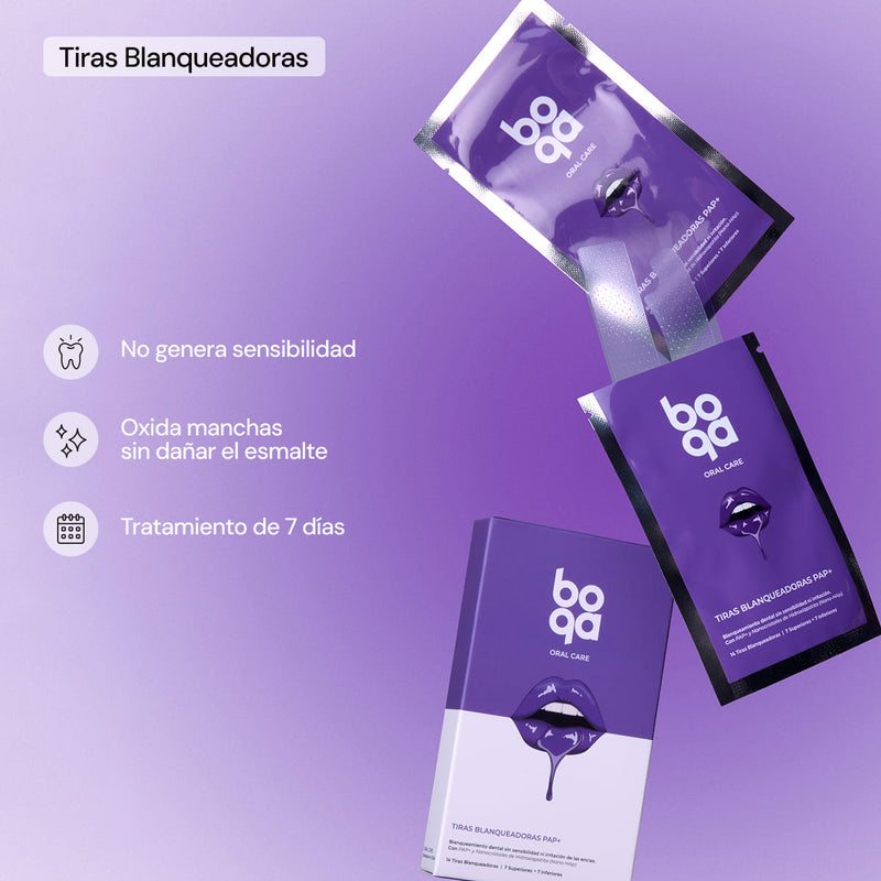 Tiras PAP+ Blanqueadoras (60x)